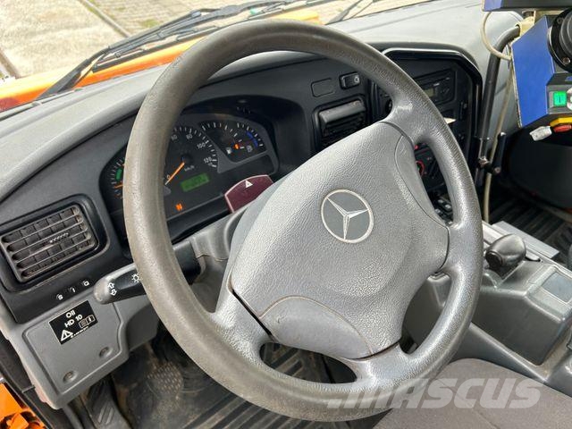 Unimog U20 / 4x4 / Kipper / Mulag Mähgerät Bañeras basculantes usadas