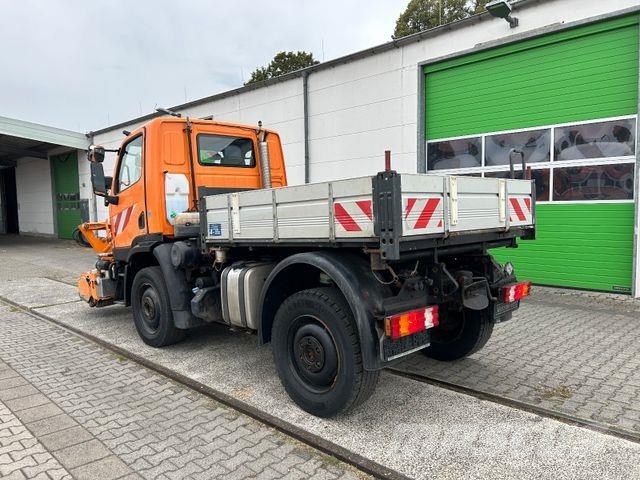Unimog U20 / 4x4 / Kipper / Mulag Mähgerät Bañeras basculantes usadas