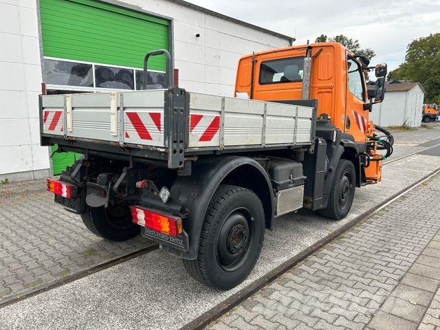 Unimog U20 / 4x4 / Kipper / Mulag Mähgerät Bañeras basculantes usadas