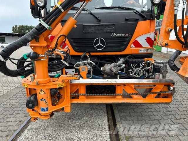 Unimog U20 / 4x4 / Kipper / Mulag Mähgerät Bañeras basculantes usadas