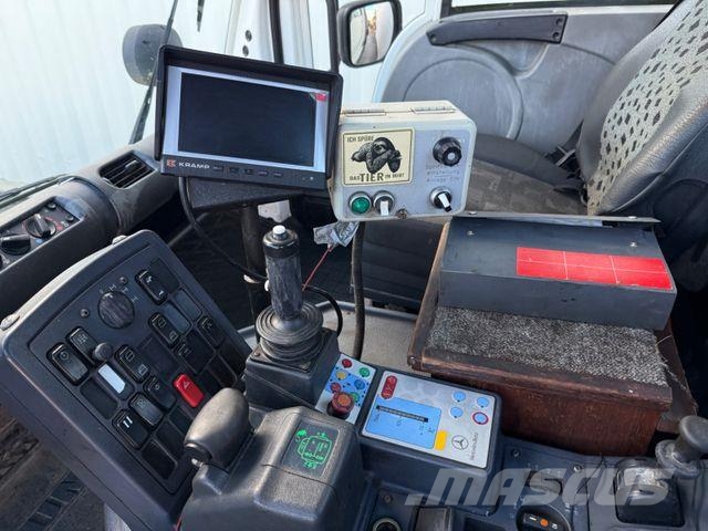 Unimog U400 mit Breining U2000 Bitumenspritze + Besen Egyéb
