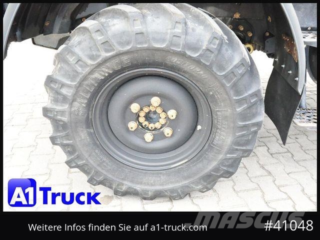 Unimog U4000, 437/25 4x4, Pritsche, Doka, Allrad 6 Sitz Camion con sponde ribaltabili