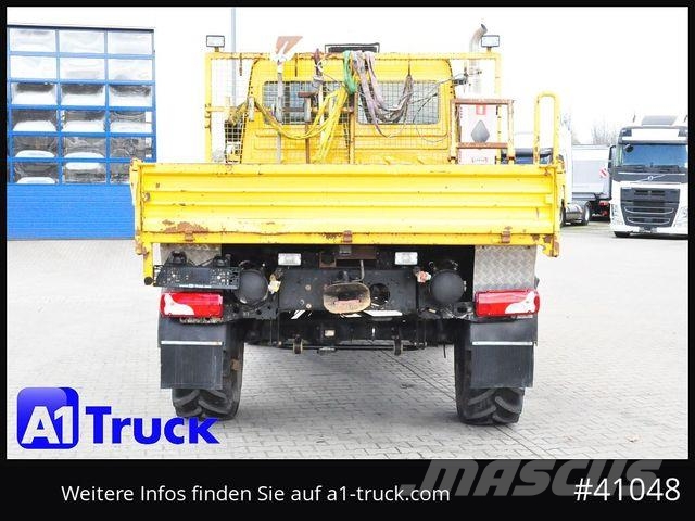 Unimog U4000, 437/25 4x4, Pritsche, Doka, Allrad 6 Sitz Camion con sponde ribaltabili