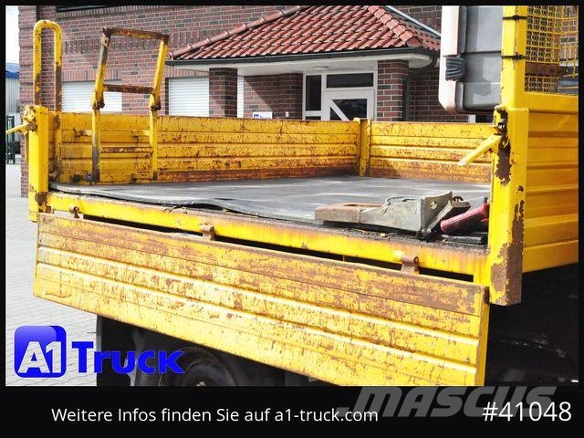 Unimog U4000, 437/25 4x4, Pritsche, Doka, Allrad 6 Sitz Camion con sponde ribaltabili
