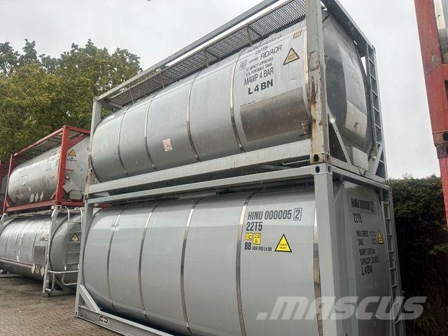 Van Hool 11X TANKCONTAINER L4BH EDELSTAHL GÜLTIGE ADR Полуремаркета цистерни