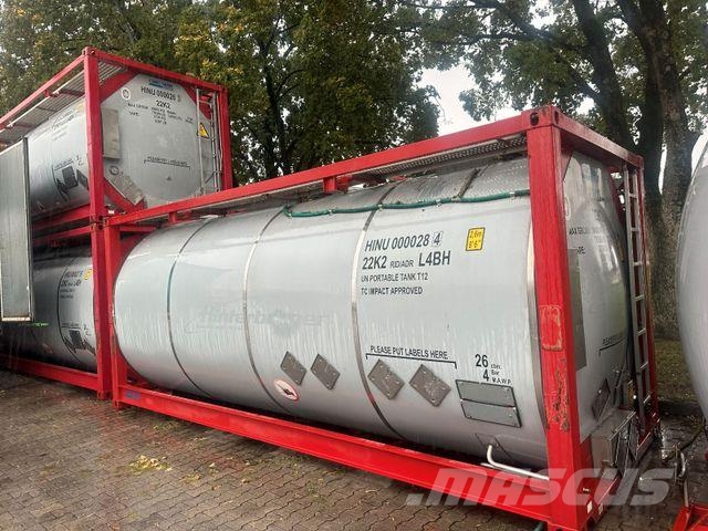 Van Hool 15X TANKCONTAINER L4BH EDELSTAHL GÜLTIGE ADR Polprikolice cisterne