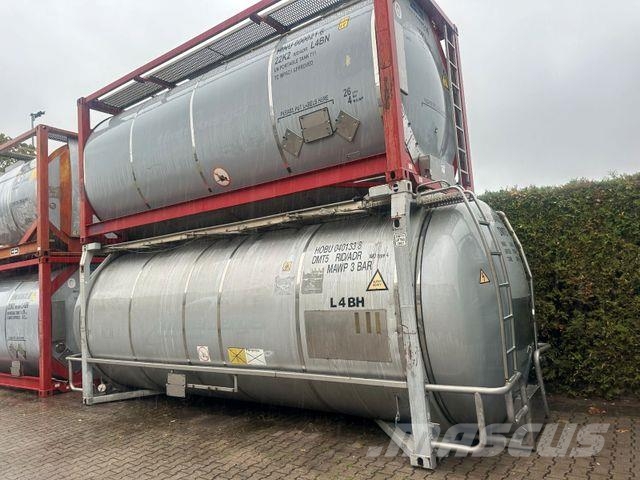 Van Hool 15X TANKCONTAINER L4BH EDELSTAHL GÜLTIGE ADR Polprikolice cisterne
