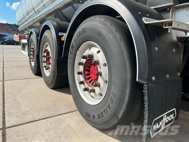 Van Hool 3D0020 LEBENSMI 31.000 L SCHWALLWÄNDE DRUCKTANK Tankauflieger