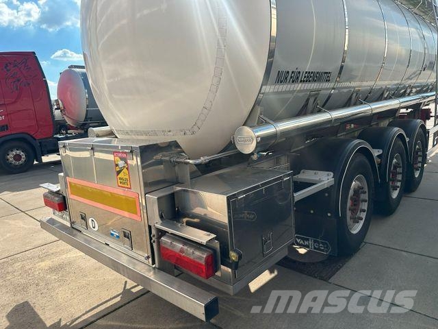 Van Hool 3D0020 LEBENSMI 31.000 L SCHWALLWÄNDE DRUCKTANK Tankauflieger