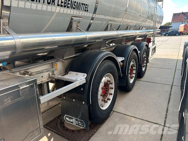 Van Hool 3D0020 LEBENSMI 31.000 L SCHWALLWÄNDE DRUCKTANK Tankauflieger