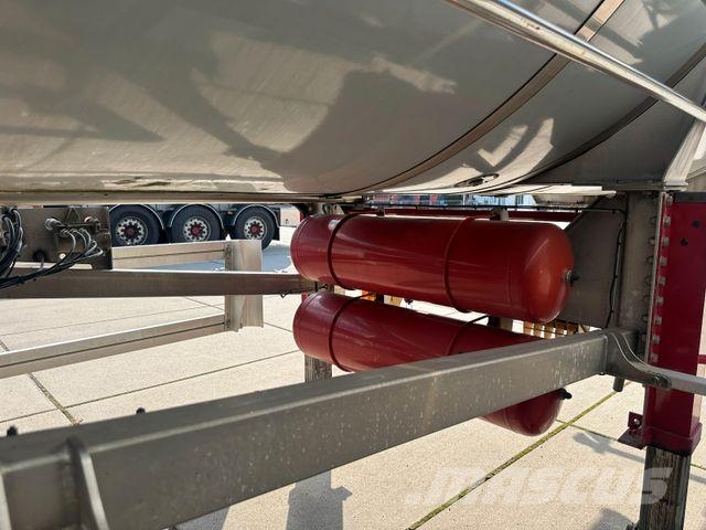 Van Hool 3D0020 LEBENSMI 31.000 L SCHWALLWÄNDE DRUCKTANK Tankauflieger