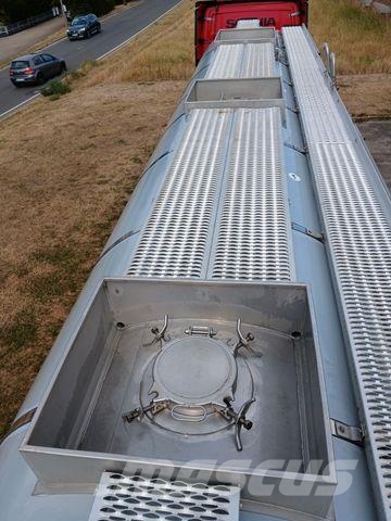 Van Hool 3D0020 LEBENSMI 31.000 L SCHWALLWÄNDE DRUCKTANK Tankauflieger