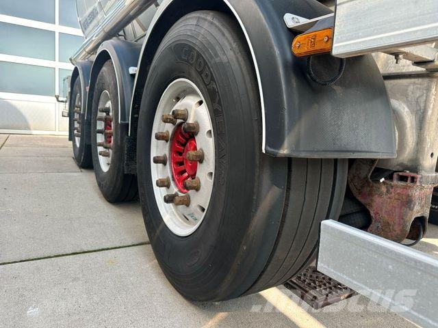 Van Hool 3D0020 LEBENSMI 31.000 L SCHWALLWÄNDE DRUCKTANK Tankauflieger