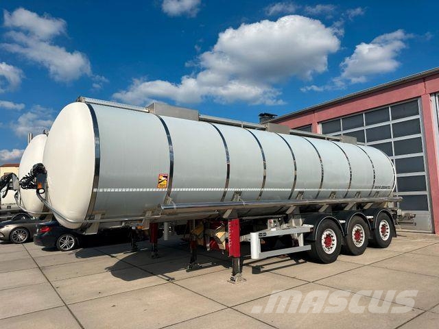 Van Hool 3D0020 LEBENSMI 31.000 L SCHWALLWÄNDE DRUCKTANK Tankauflieger