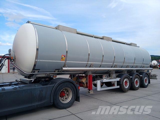Van Hool 3D0020 LEBENSMI 31.000 L SCHWALLWÄNDE DRUCKTANK Tankauflieger