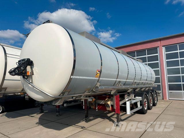 Van Hool 3D0020 LEBENSMI 31.000 L SCHWALLWÄNDE DRUCKTANK Tankauflieger