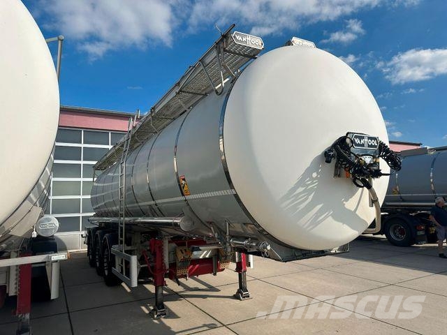 Van Hool 3D0020 LEBENSMI 31.000 L SCHWALLWÄNDE DRUCKTANK Tankauflieger
