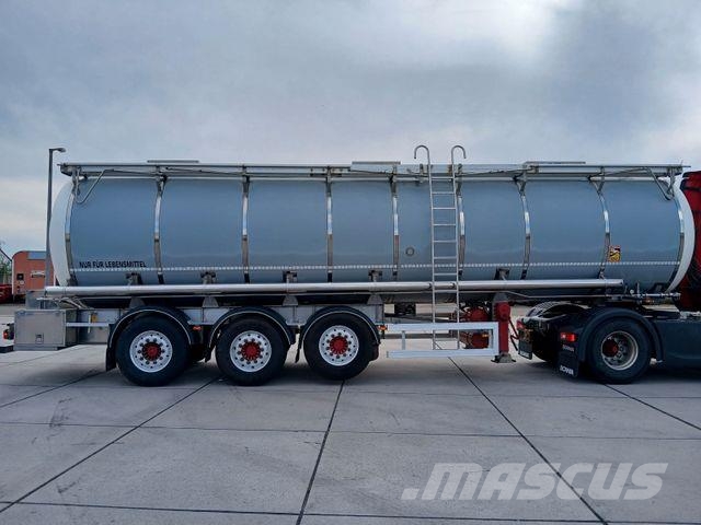 Van Hool 3D0020 LEBENSMI 31.000 L SCHWALLWÄNDE DRUCKTANK Tankauflieger