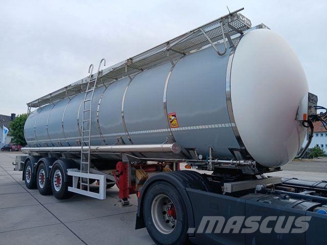 Van Hool 3D0020 LEBENSMI 31.000 L SCHWALLWÄNDE DRUCKTANK Tankauflieger