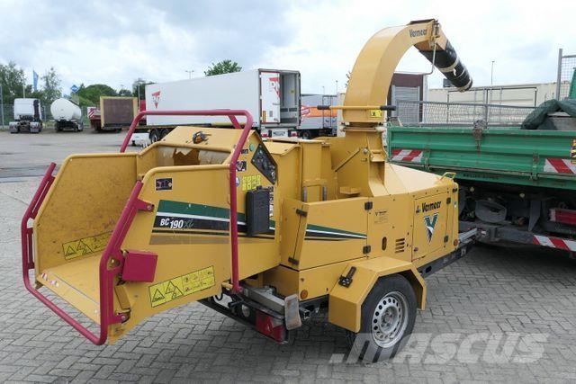 Vermeer BC190XL, Holzhäcksler, Kubota, 582 Std. مقطورات خفيفة