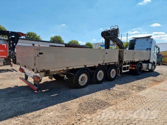 VM Trailers / Tri Axle crane Kran Hiab 095-1 Lavapuoliperävaunut