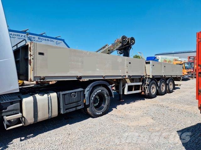 VM Trailers / Tri Axle crane Kran Hiab 095-1 Lavapuoliperävaunut