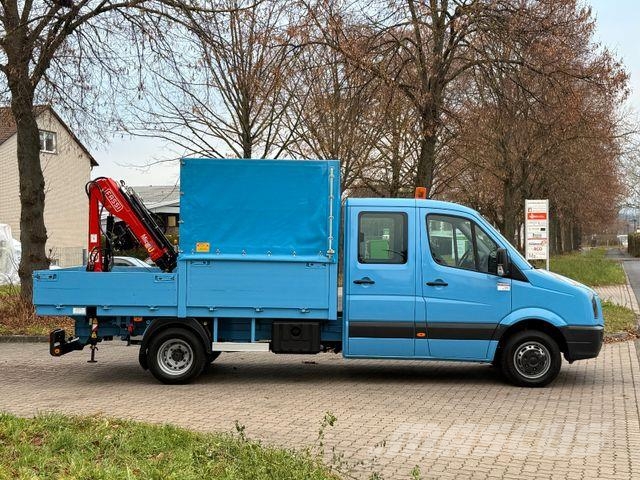 Volkswagen CRAFTER - 133 TKm - DoKa - Fassi Micro 20 Camiones grúa