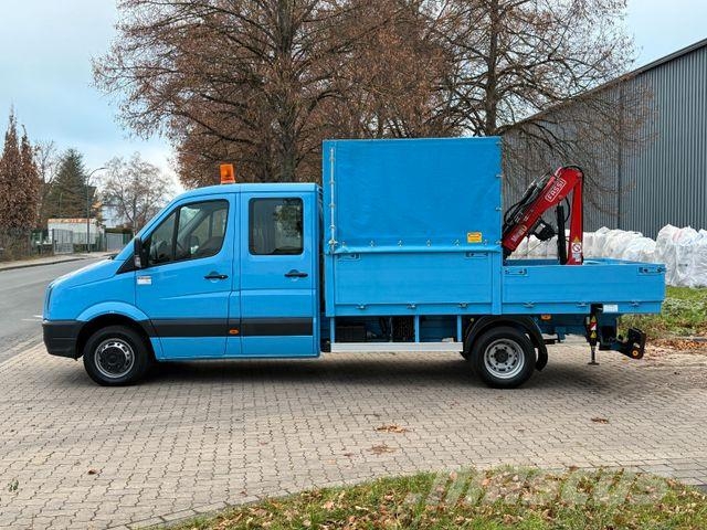 Volkswagen CRAFTER - 133 TKm - DoKa - Fassi Micro 20 Camiones grúa
