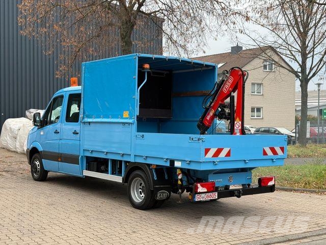 Volkswagen CRAFTER - 133 TKm - DoKa - Fassi Micro 20 Camiones grúa