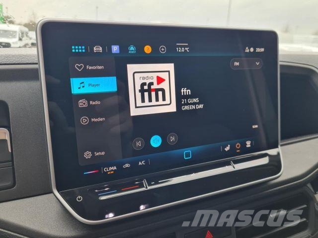 Volkswagen Crafter 35 Pritsche Schiebe Plane L4 ALLWETTER K 커튼사이더 트럭