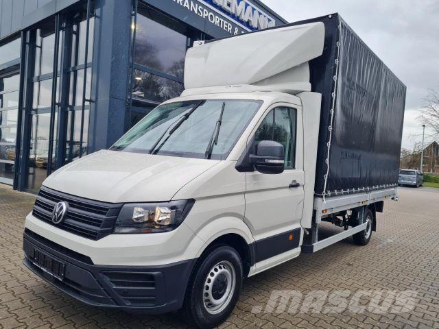 Volkswagen Crafter 35 Pritsche Schiebe Plane L4 ALLWETTER K 커튼사이더 트럭