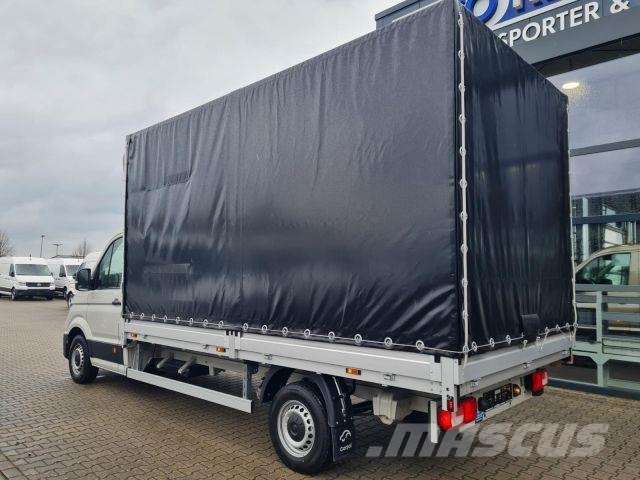 Volkswagen Crafter 35 Pritsche Schiebe Plane L4 ALLWETTER K 커튼사이더 트럭