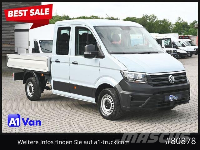 Volkswagen Crafter 35 Pritsche Doka, AHK, 7-Sitzer, Heckant Pick up/Dropside