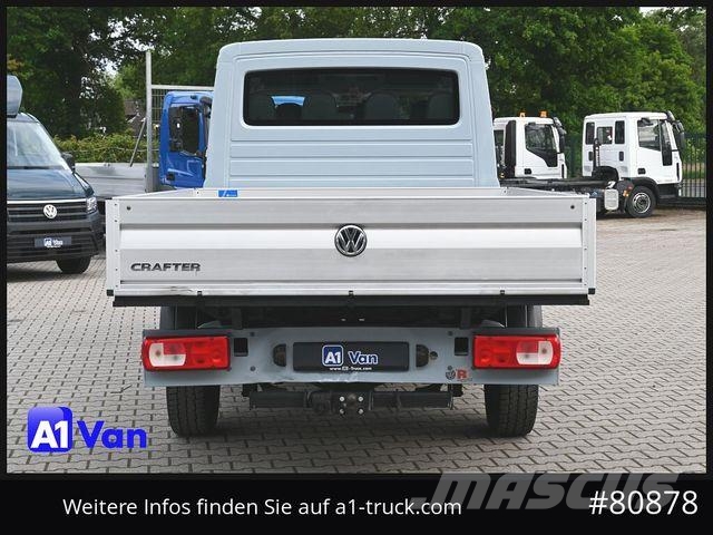 Volkswagen Crafter 35 Pritsche Doka, AHK, 7-Sitzer, Heckant Pick up/Dropside