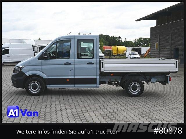 Volkswagen Crafter 35 Pritsche Doka, AHK, 7-Sitzer, Heckant Pick up/Dropside