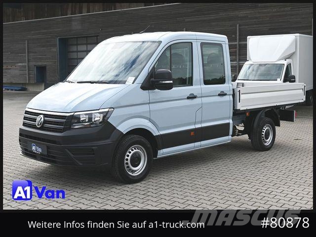 Volkswagen Crafter 35 Pritsche Doka, AHK, 7-Sitzer, Heckant Pick up/Dropside