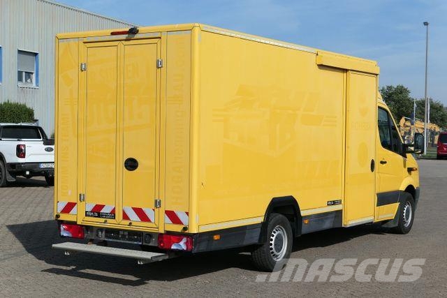Volkswagen Crafter 4x2, Isoliert, Regale, Trennwand, Tür Gesloten opbouw