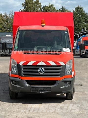 Volkswagen Crafter 4x2 Pritsche+Plane 5t. Camiones de caja de lona