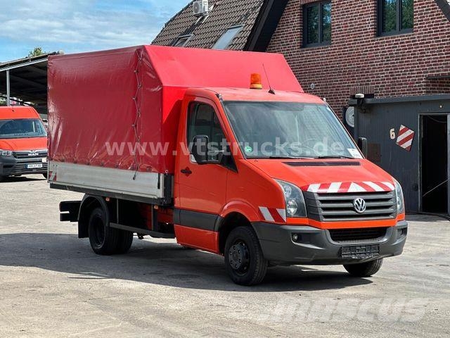 Volkswagen Crafter 4x2 Pritsche+Plane 5t. Camiones de caja de lona
