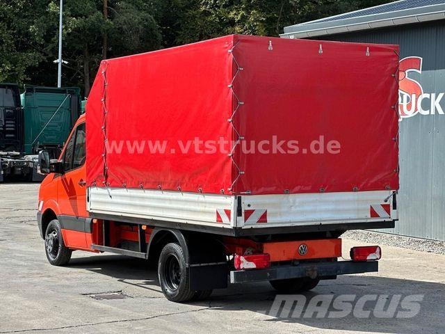 Volkswagen Crafter 4x2 Pritsche+Plane 5t. Camiones de caja de lona