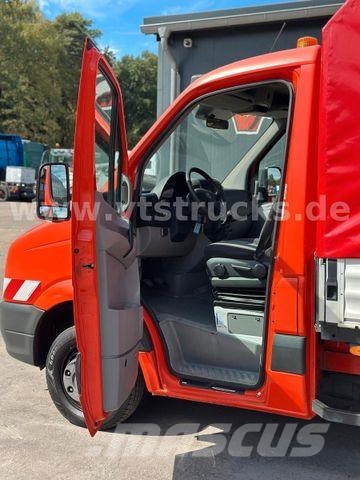 Volkswagen Crafter 4x2 Pritsche+Plane 5t. Camiones de caja de lona