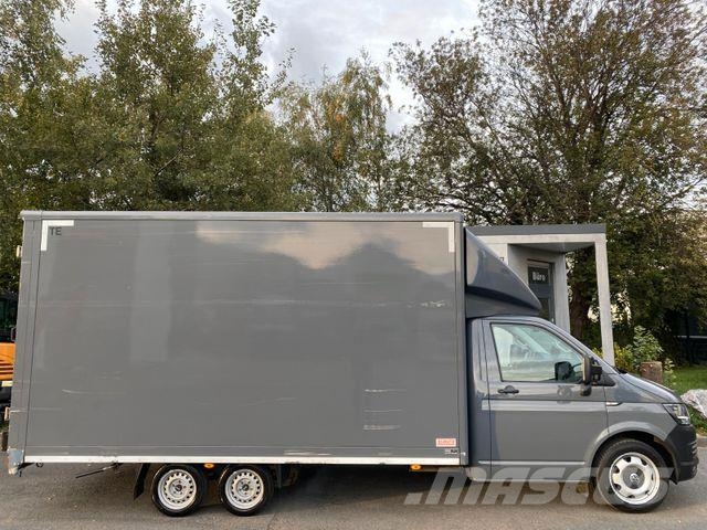 Volkswagen T6 DSG Koffer Beheizt 4,2m 3-Achsen Klima Luft Skriňová nadstavba