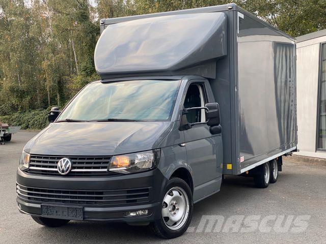 Volkswagen T6 DSG Koffer Beheizt 4,2m 3-Achsen Klima Luft Skriňová nadstavba