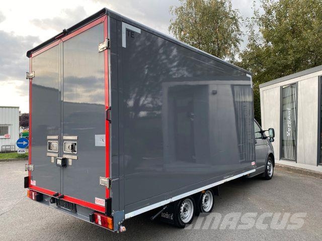 Volkswagen T6 DSG Koffer Beheizt 4,2m 3-Achsen Klima Luft Skriňová nadstavba