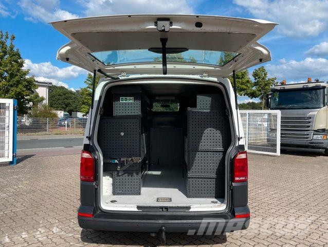 Volkswagen T6 KA lang/ 4x4/ AC/ Standhzg./ AHK/ Werkstatt شاحنة مقفلة