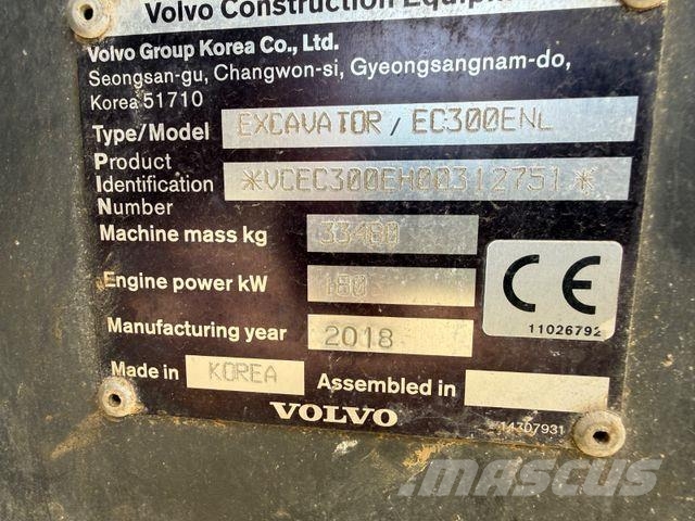 Volvo EC 300 E Verstellausleger SW 48 Excavadoras sobre orugas