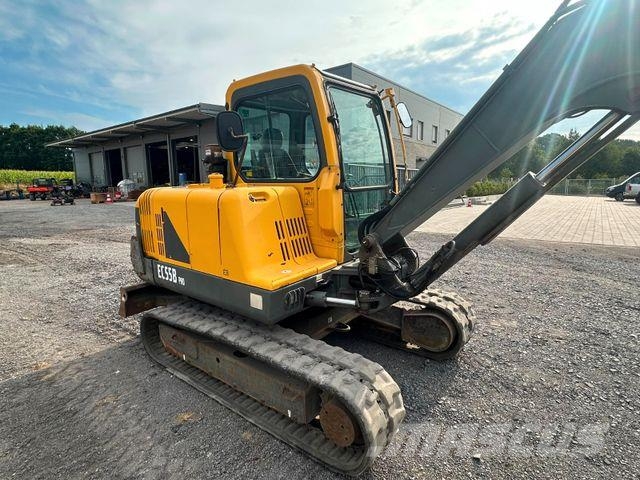 Volvo EC 55 B Pro حفارات صغيرة أقل من 7 طن (حفارات صغيرة)
