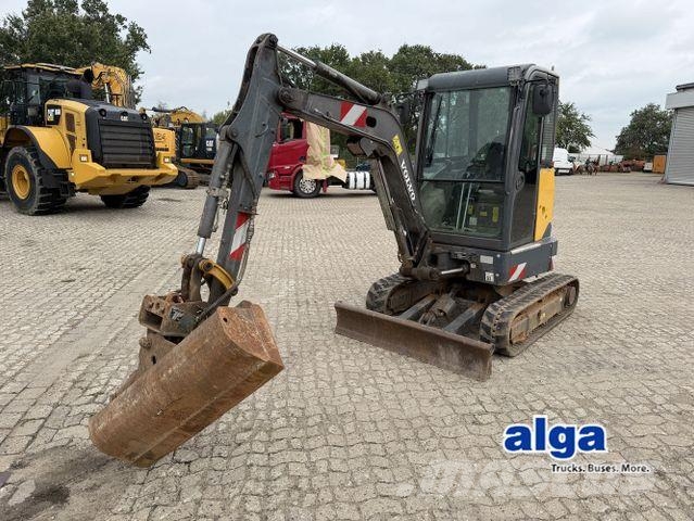 Volvo ECR 25, mecha. S.W.S., Hydr. Grabenschaufel Mini bagri <7t