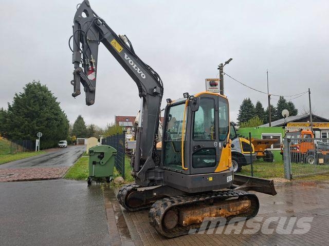 Volvo ECR58D Mini ekskavatörler, 7 tona dek