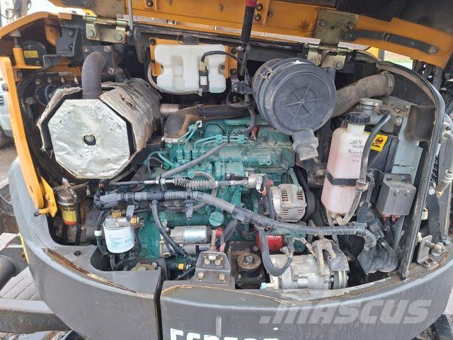 Volvo ECR58D Mini ekskavatörler, 7 tona dek